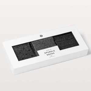 Lululemon BORN TO SPARKLE SOCKS - S/M
